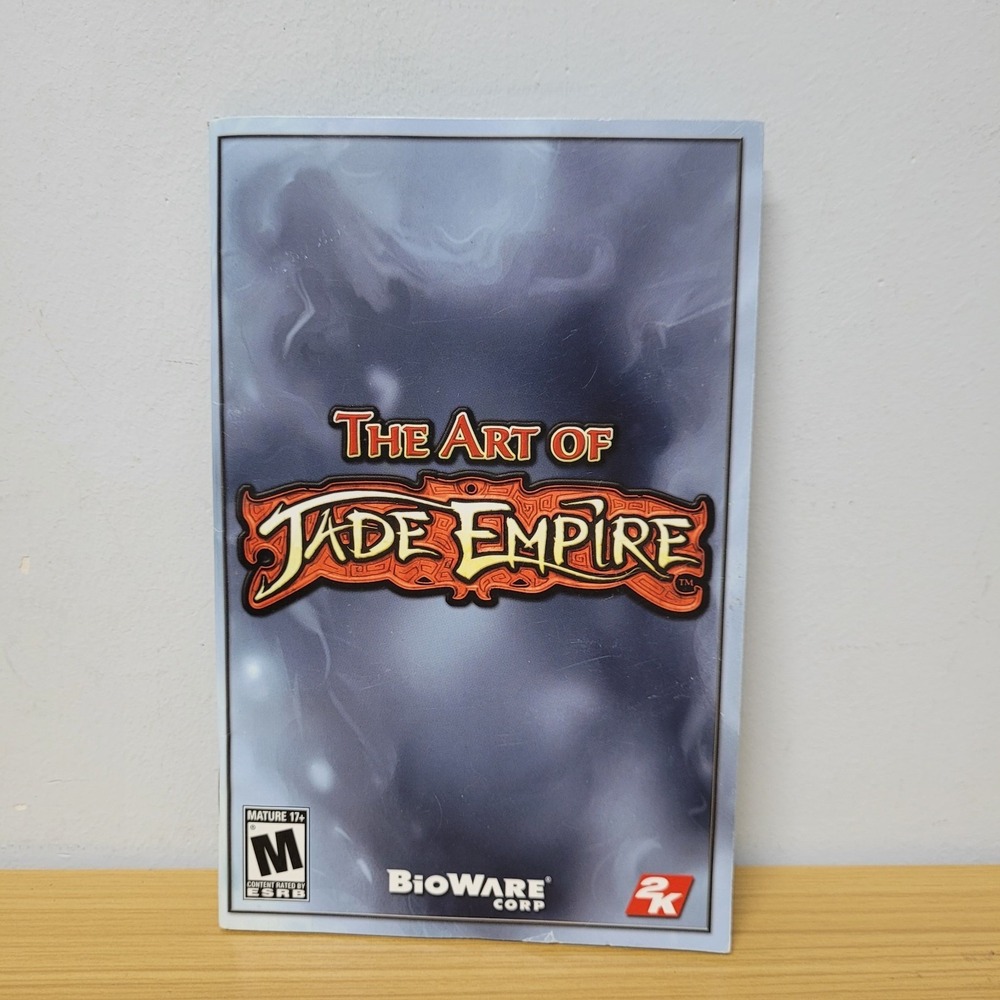 Jade Empire‎ Special Edition Computer Game Artwork Manual Only 2007 PC